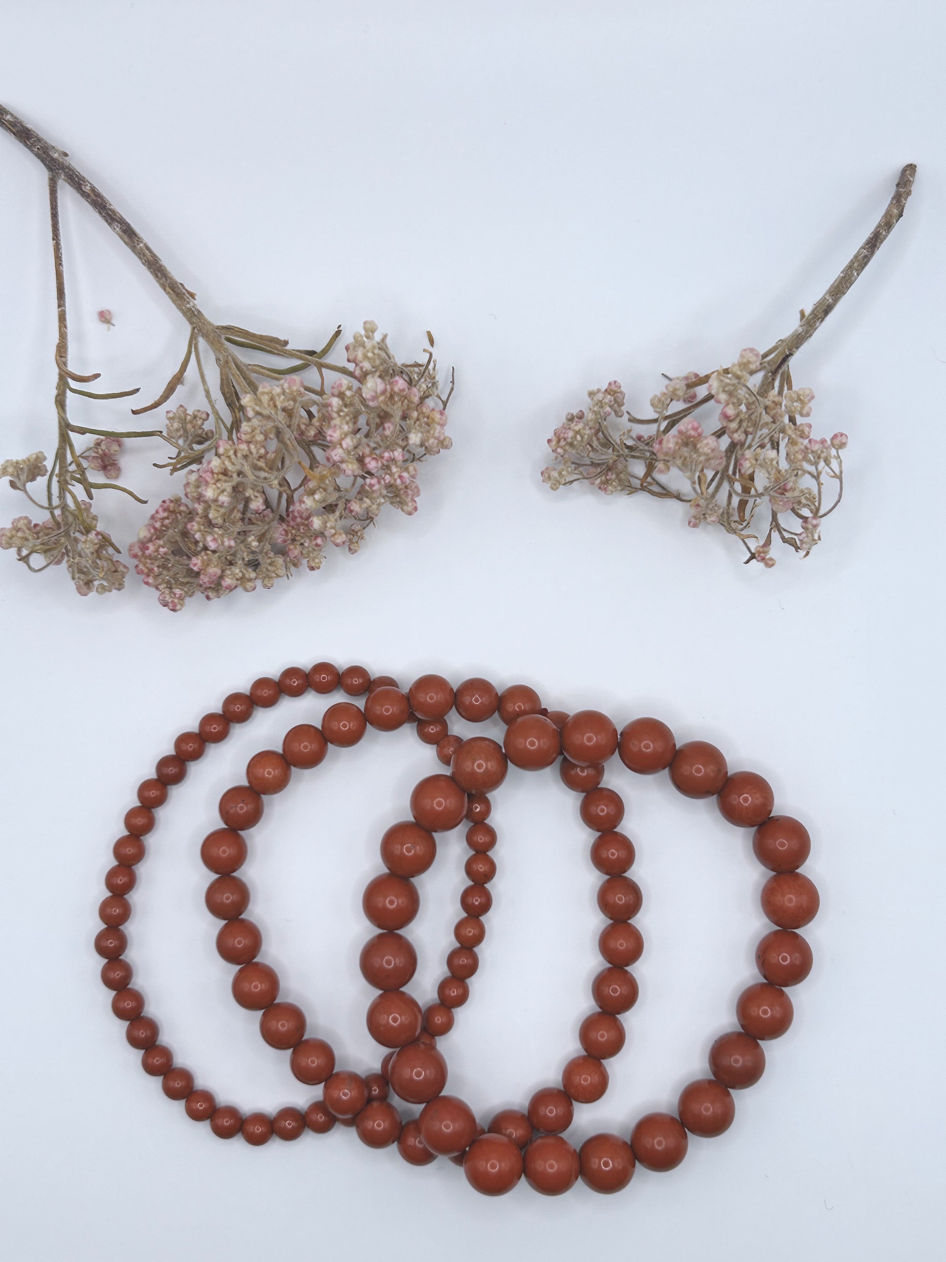 Bracelet Jaspe rouge "Origine"