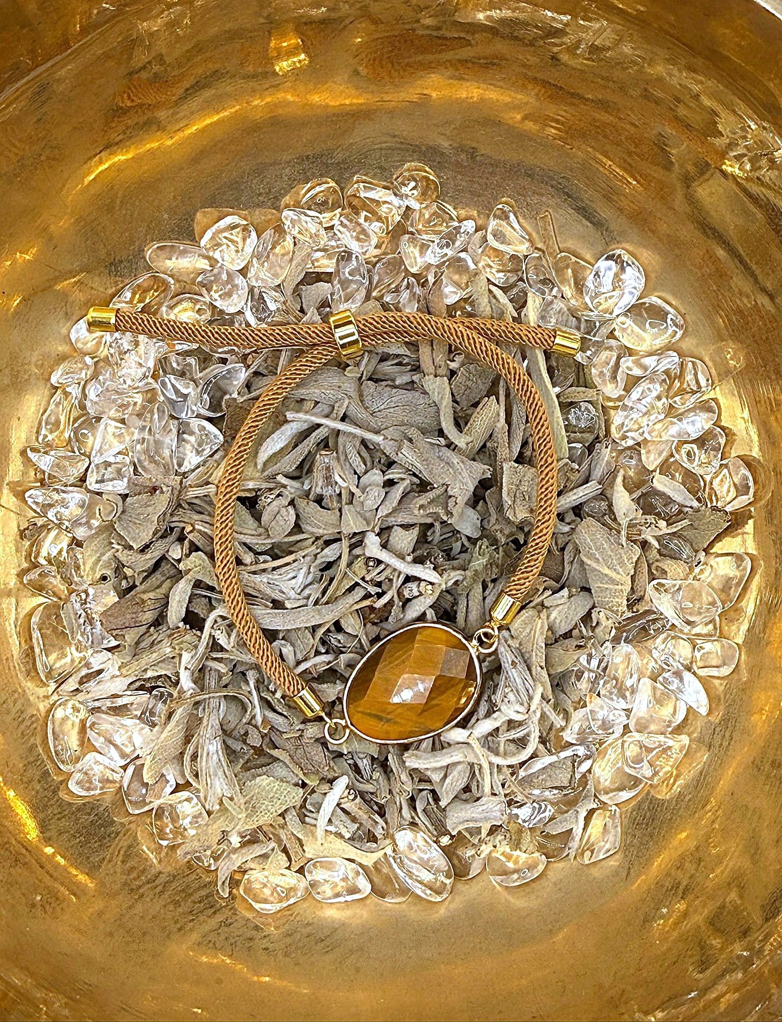 Bracelet Œil de tigre "Aura"