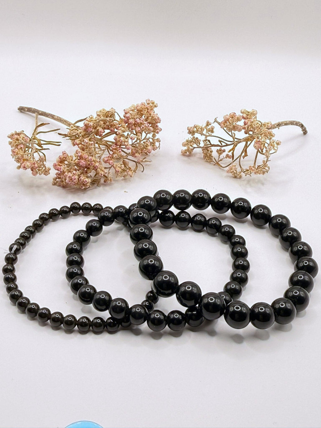 Bracelet  Obsidienne noire "Origine"