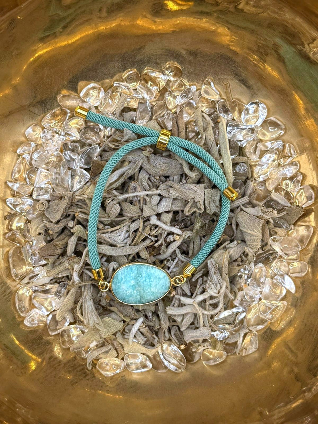 Bracelet Amazonite "Aura"