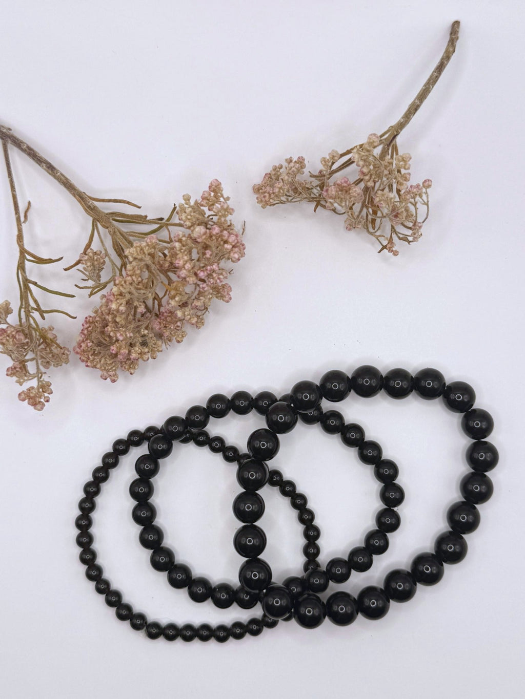 Bracelet  Obsidienne noire "Origine"