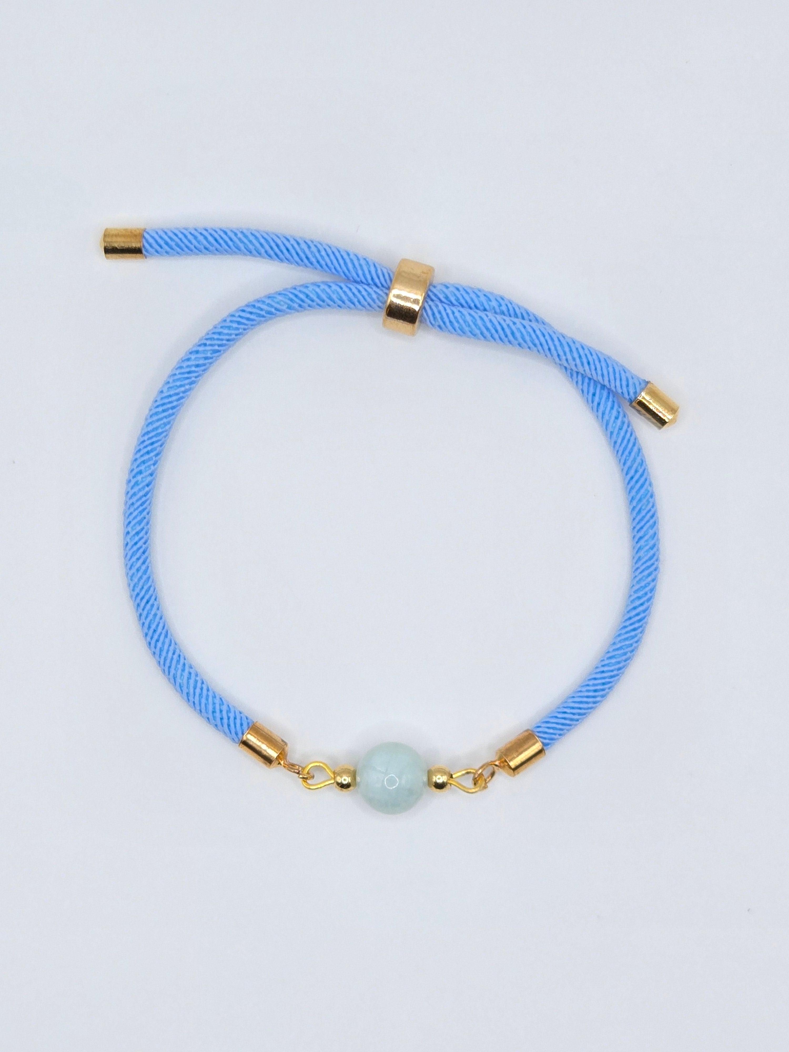 Bracelet Aigue marine "Essentiel"