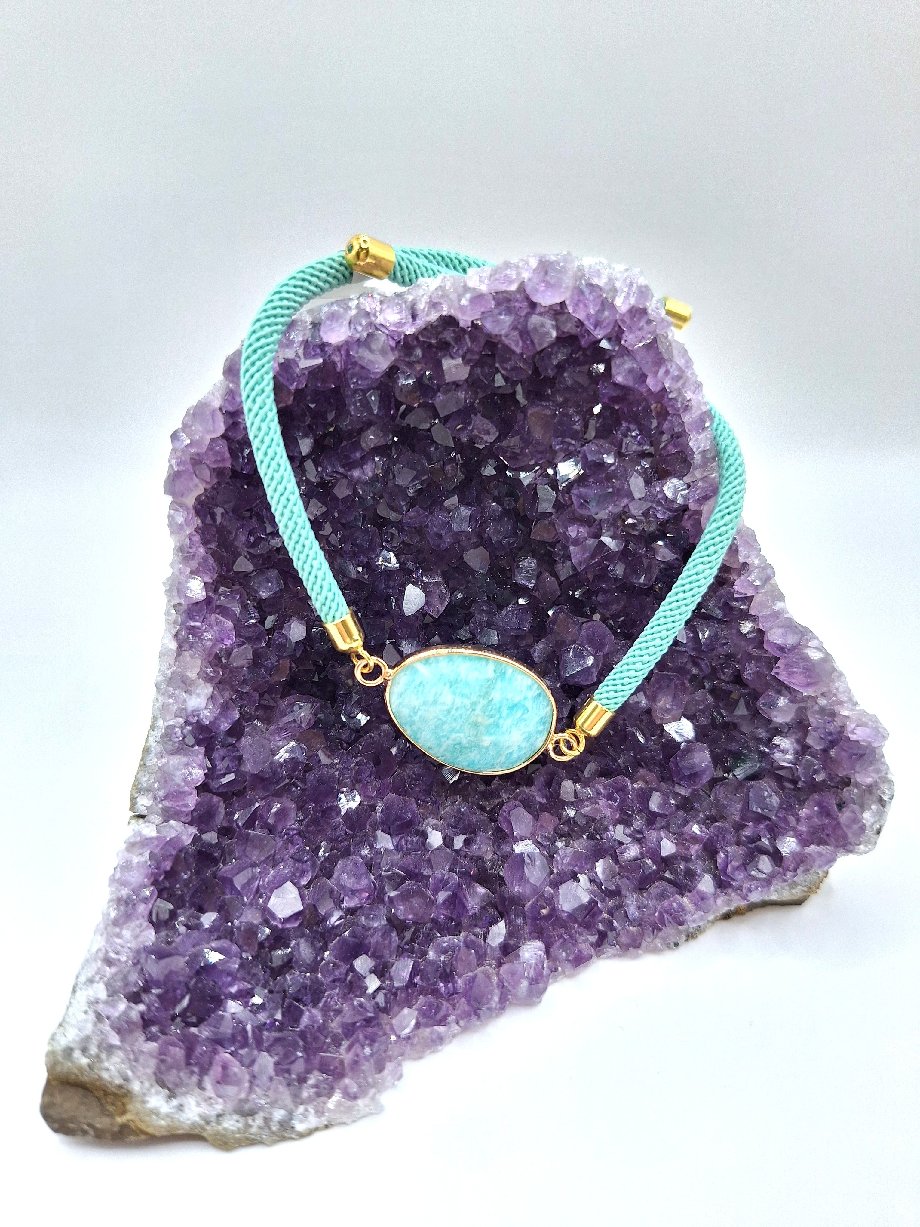 Bracelet Amazonite "Aura"