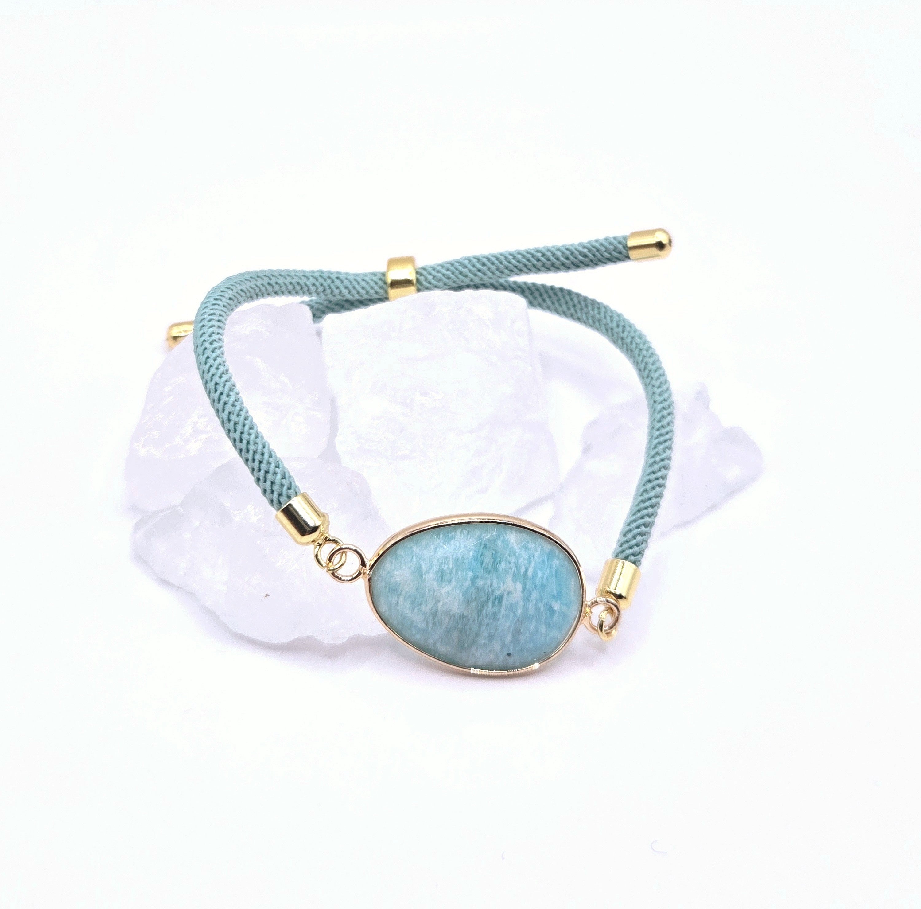 Bracelet Amazonite "Aura"