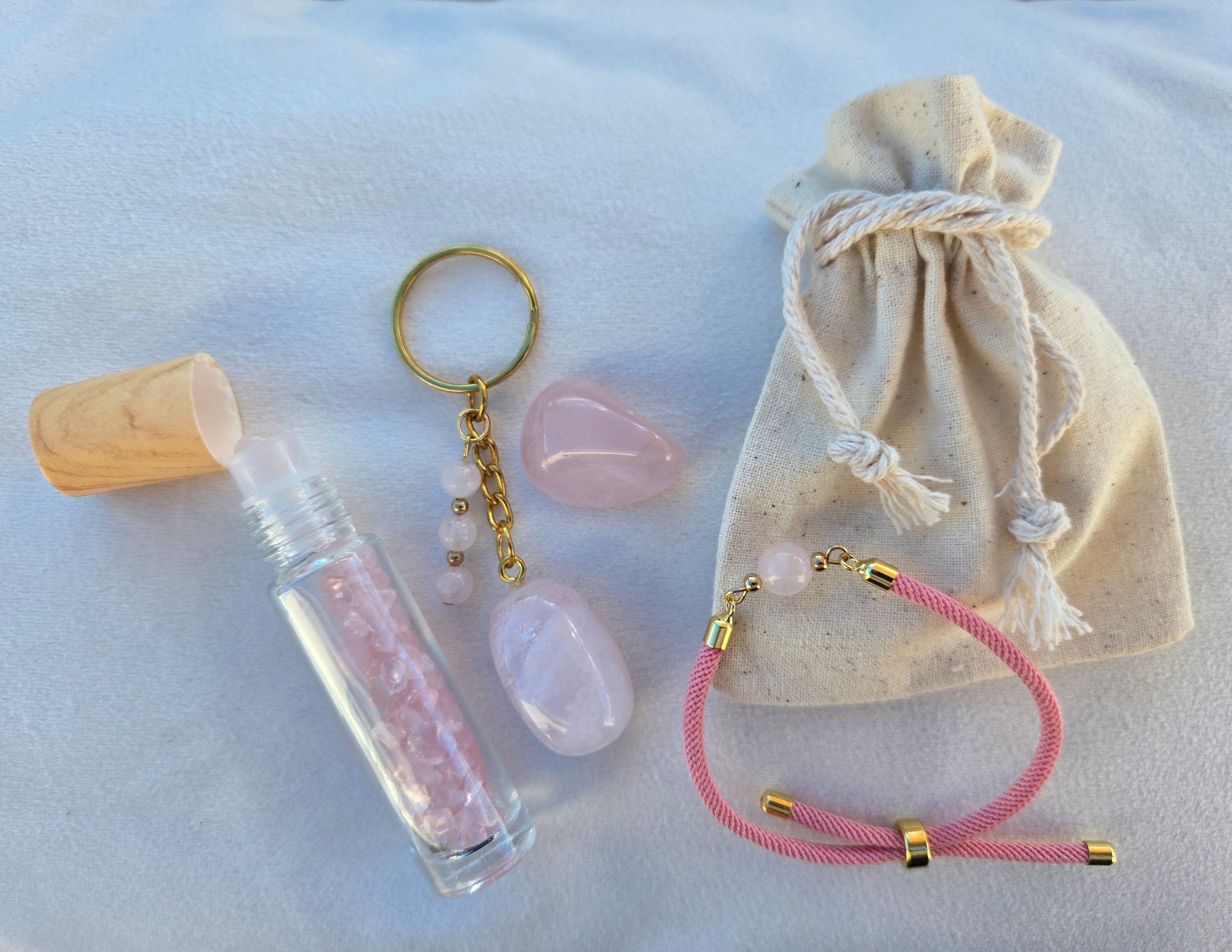 Coffret Quartz rose