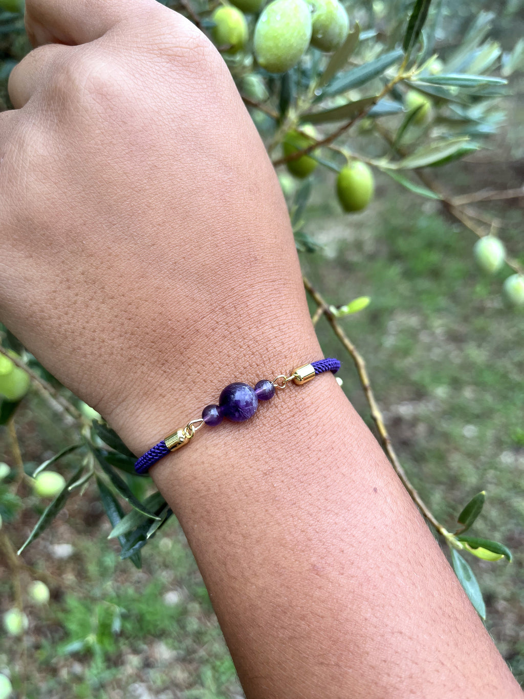 Bracelet Améthyste "Equilibre"