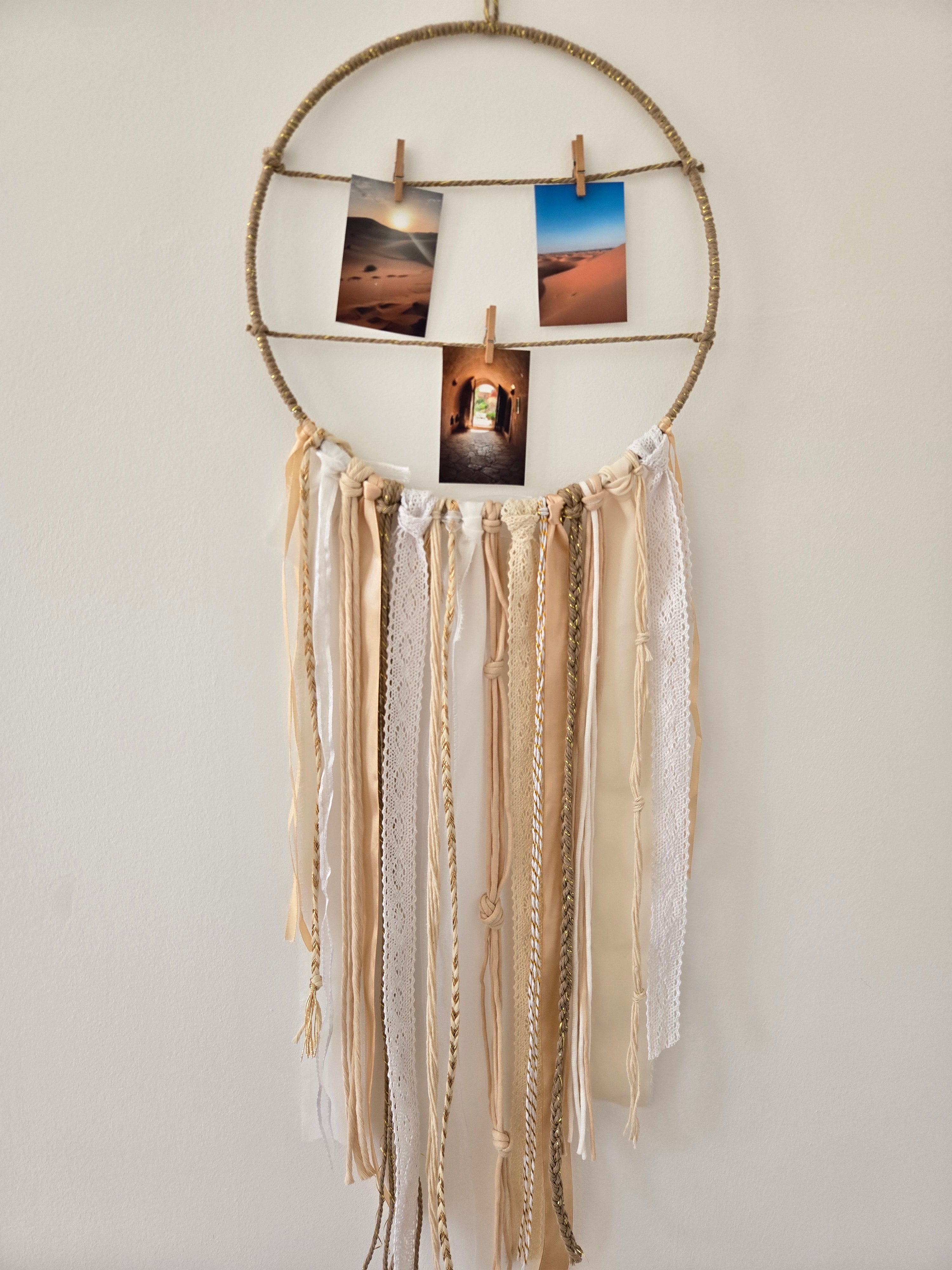 Attrape-rêves porte-photos
