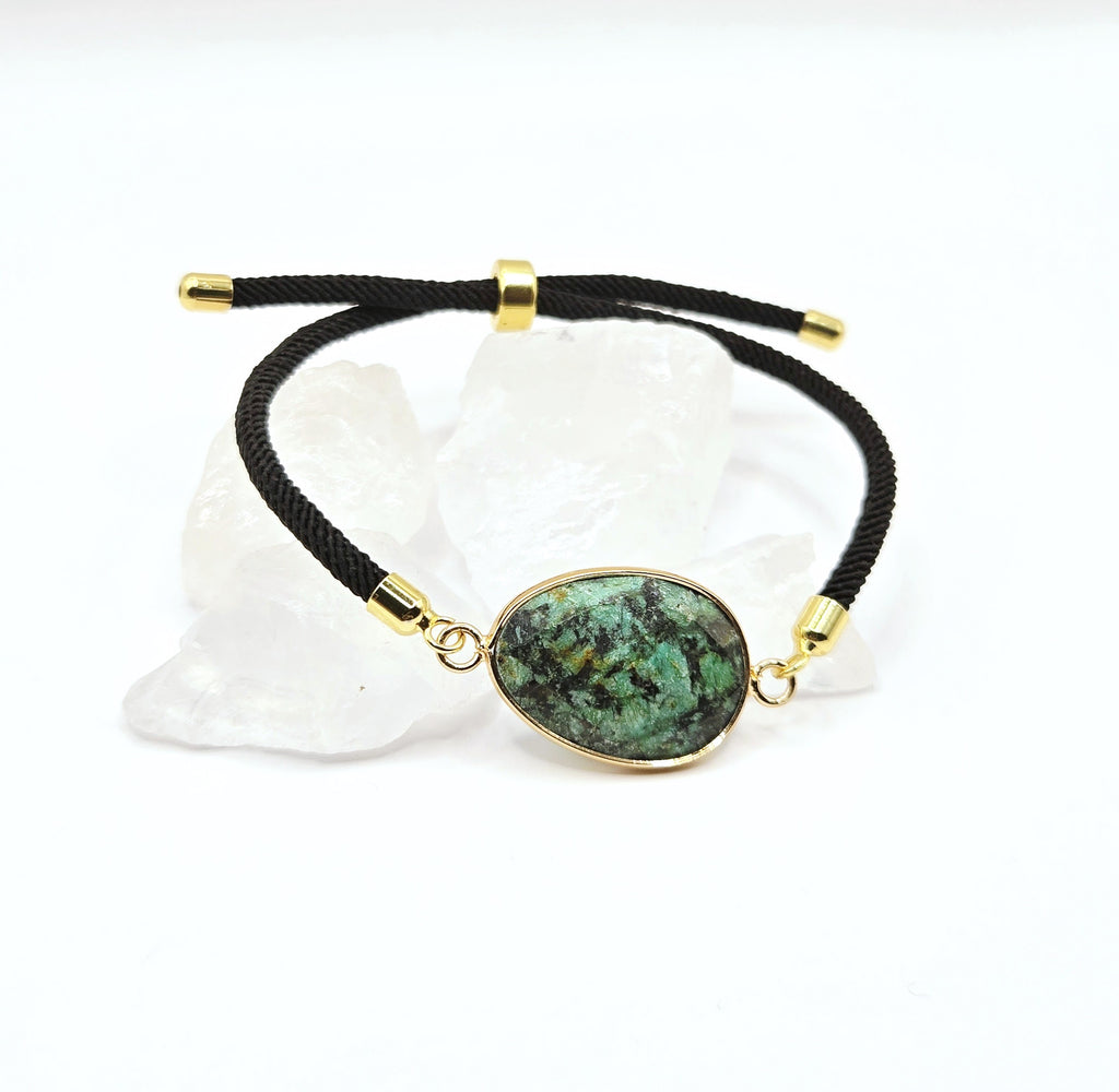 Bracelet Turquoise d'Afrique "Aura"