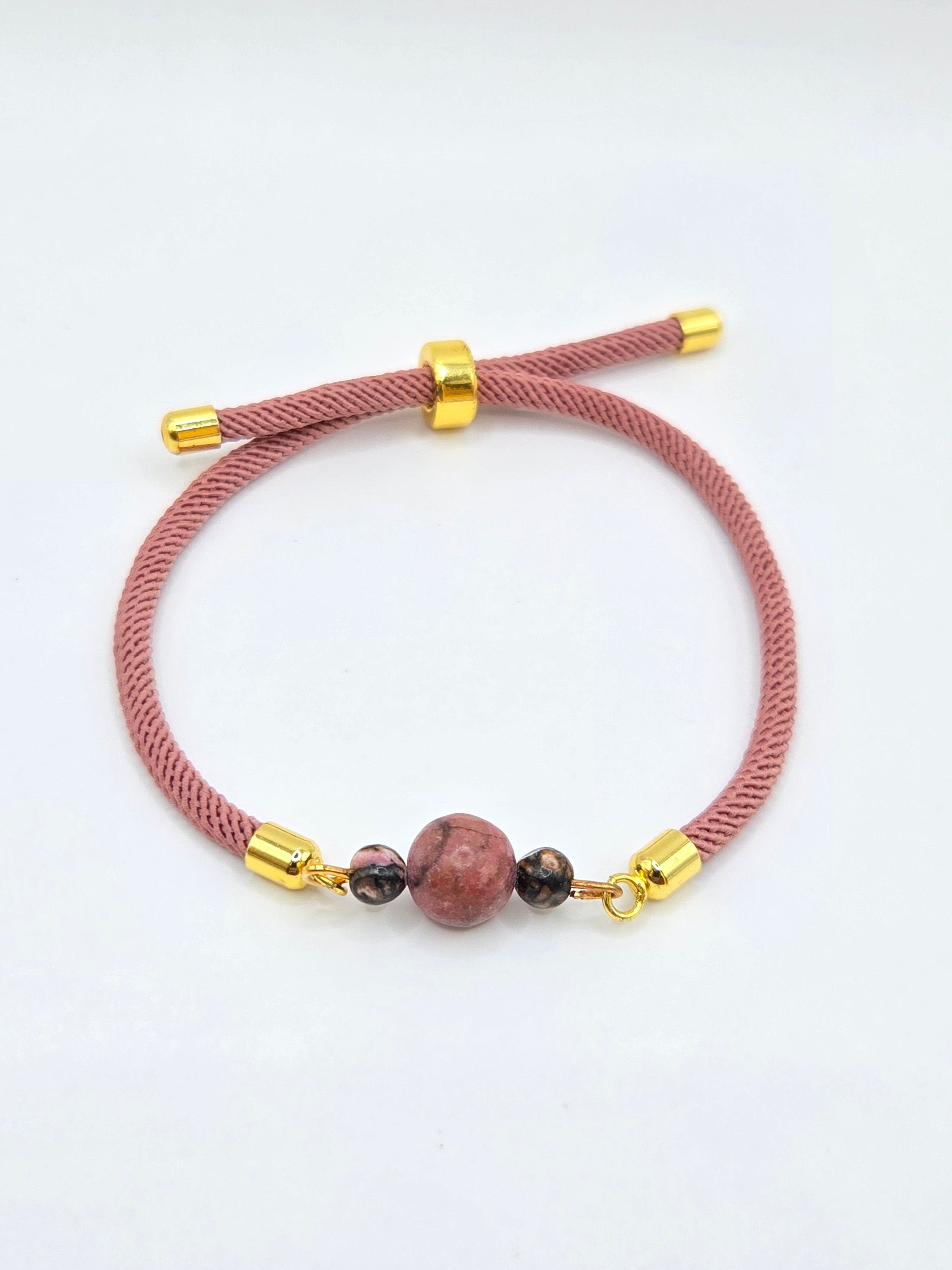 Bracelet Rhodonite "Equilibre"