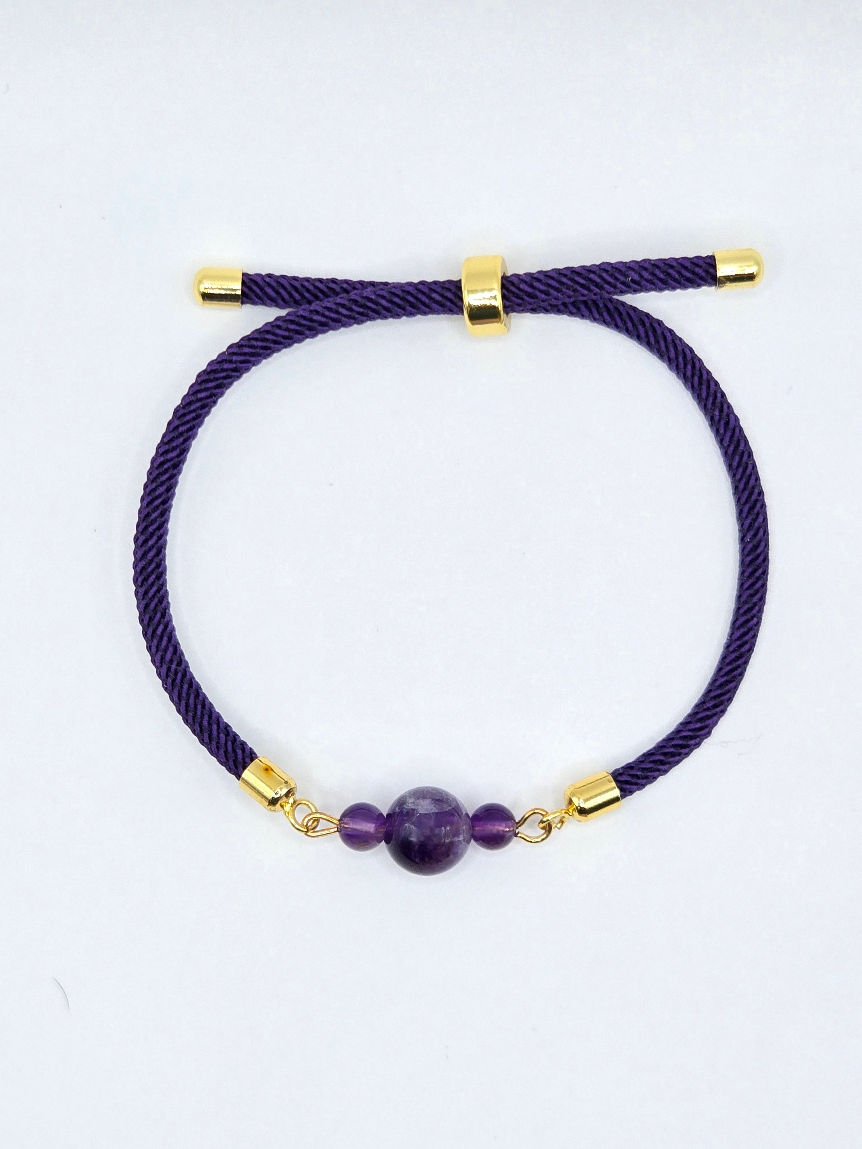 Bracelet Améthyste "Equilibre"