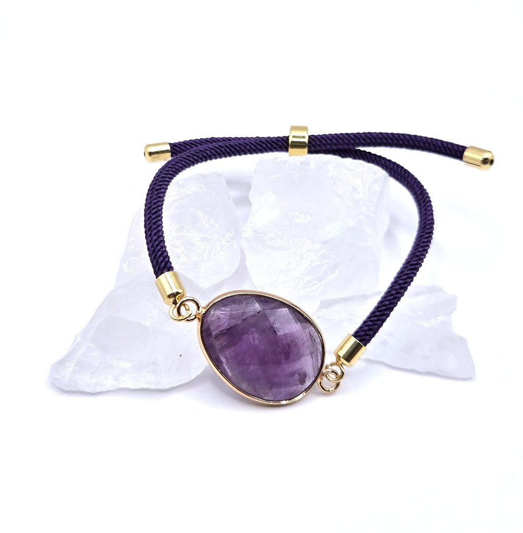Bracelet Améthyste "Aura"