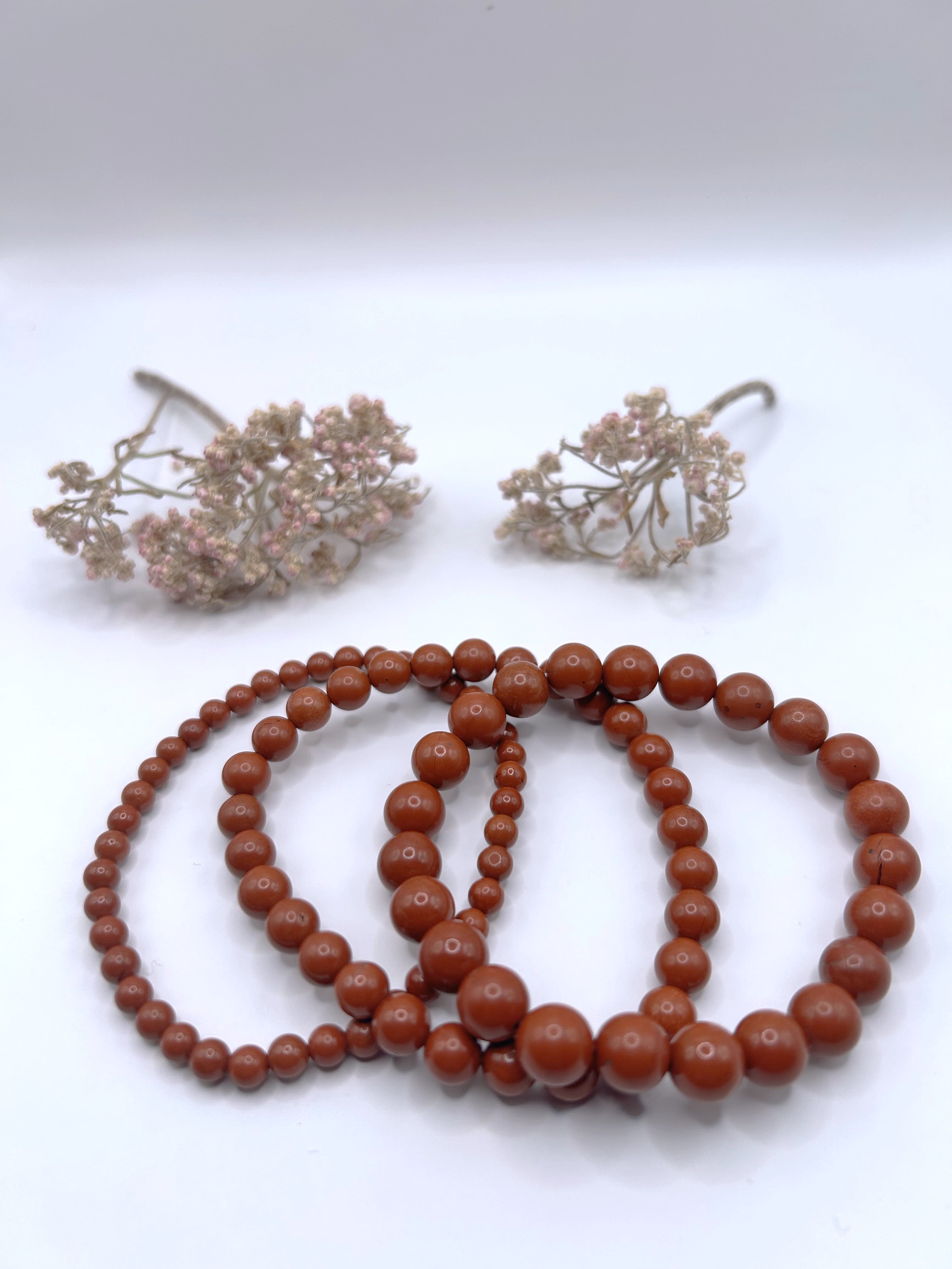 Bracelet Jaspe rouge "Origine"