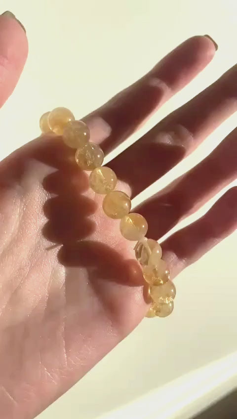 Bracelet "Origine" Citrine