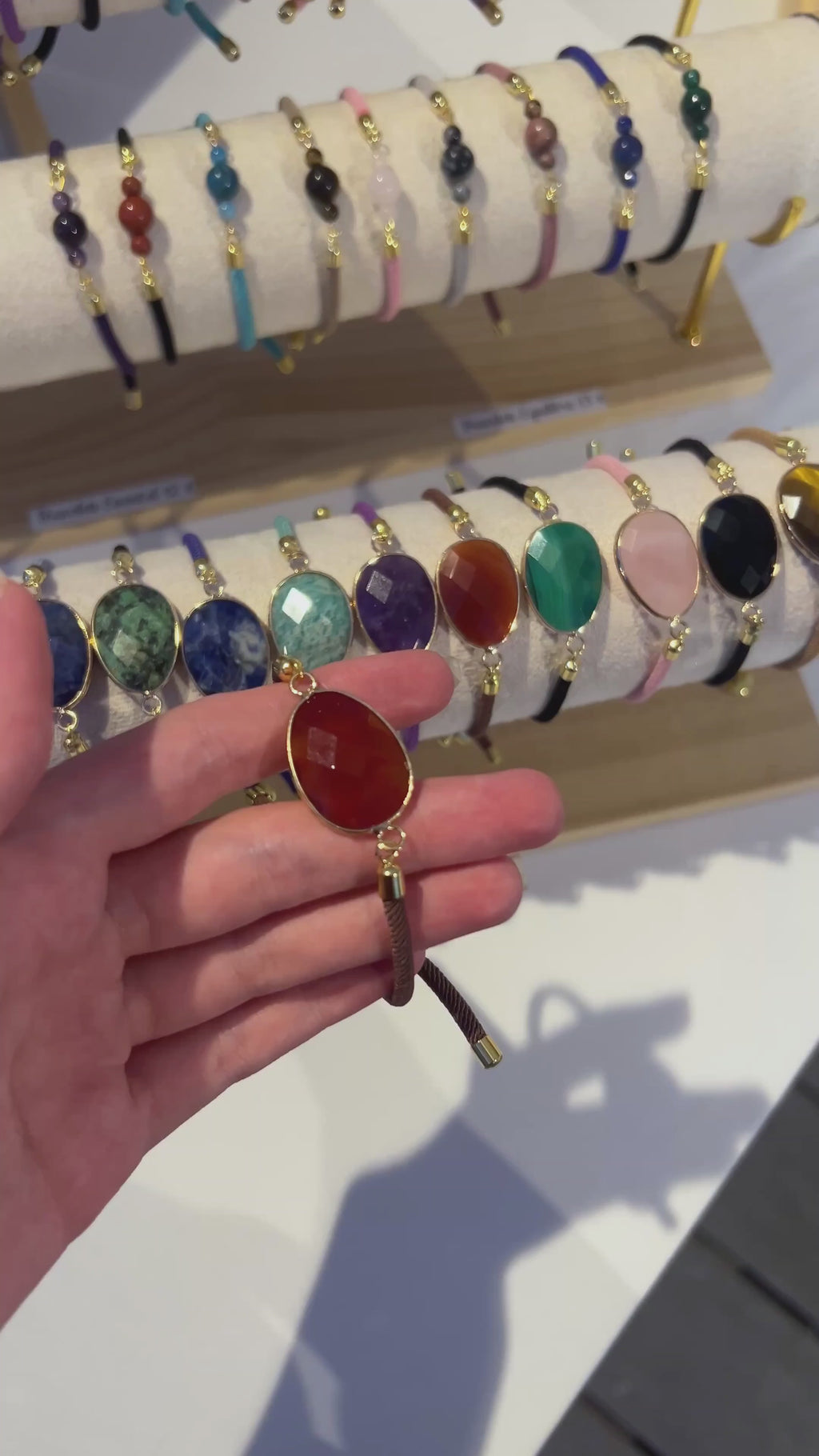 Bracelet "Aura" Cornaline
