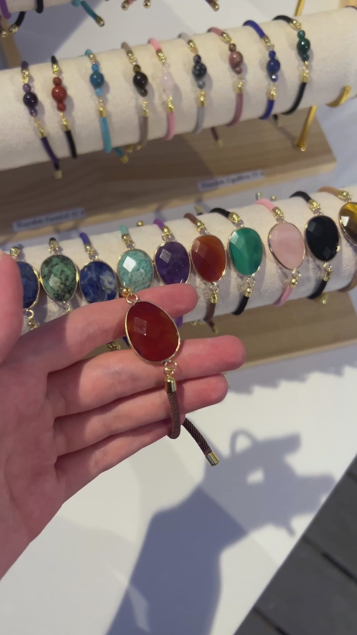 Bracelet "Aura" Cornaline
