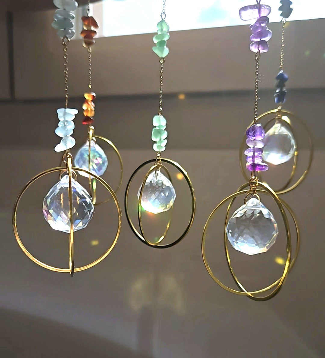 Attrape-soleil pierres naturelles