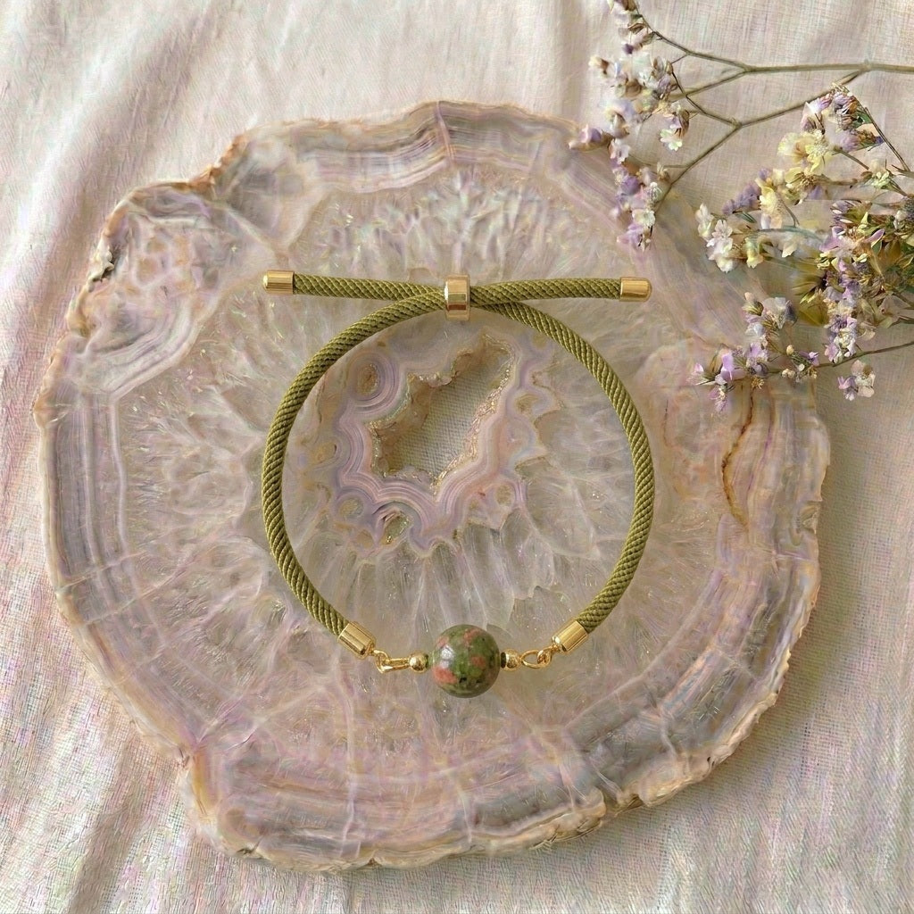 Bracelet "Essentiel" Unakite