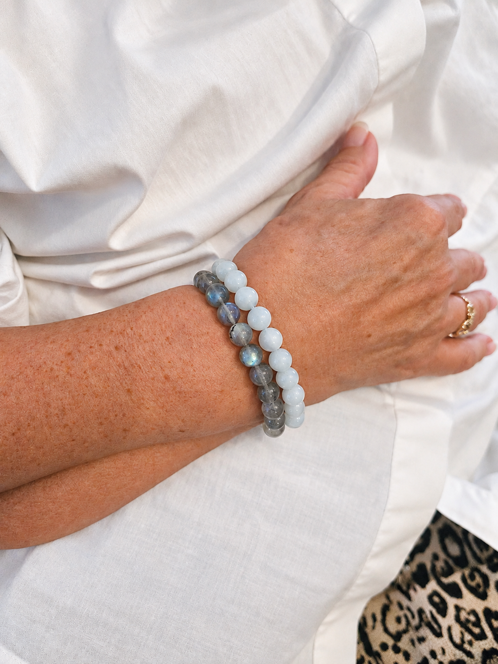 Bracelet "Origine" Aigue marine