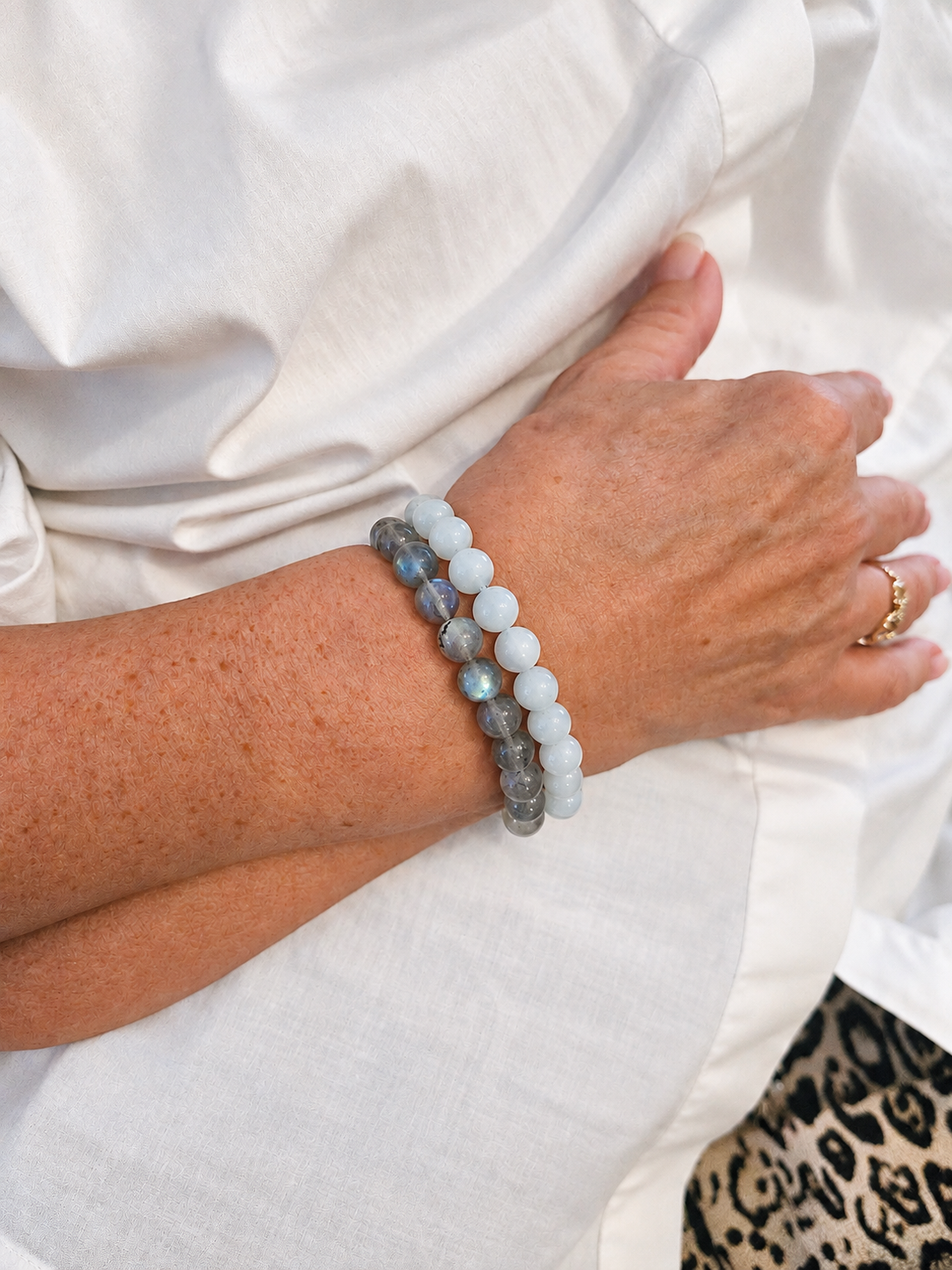 Bracelet "Origine" Aigue marine