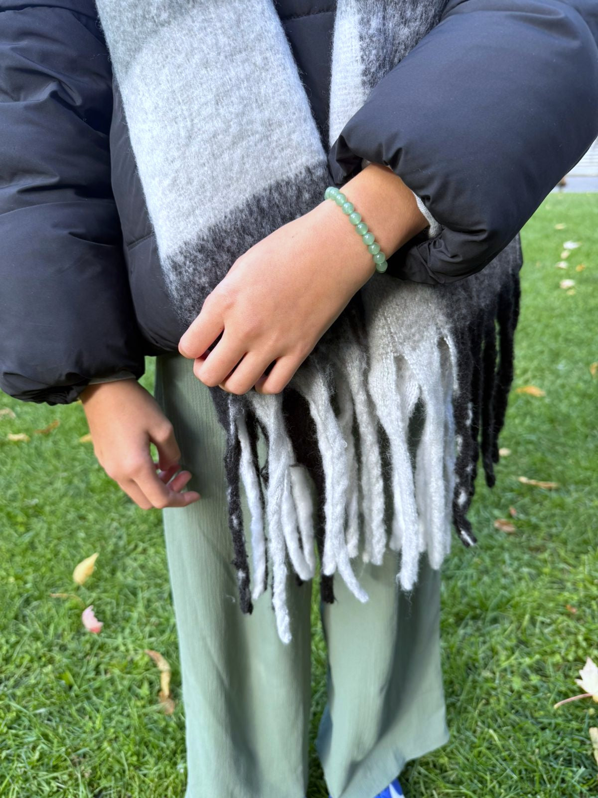Bracelet "Origine" Aventurine verte