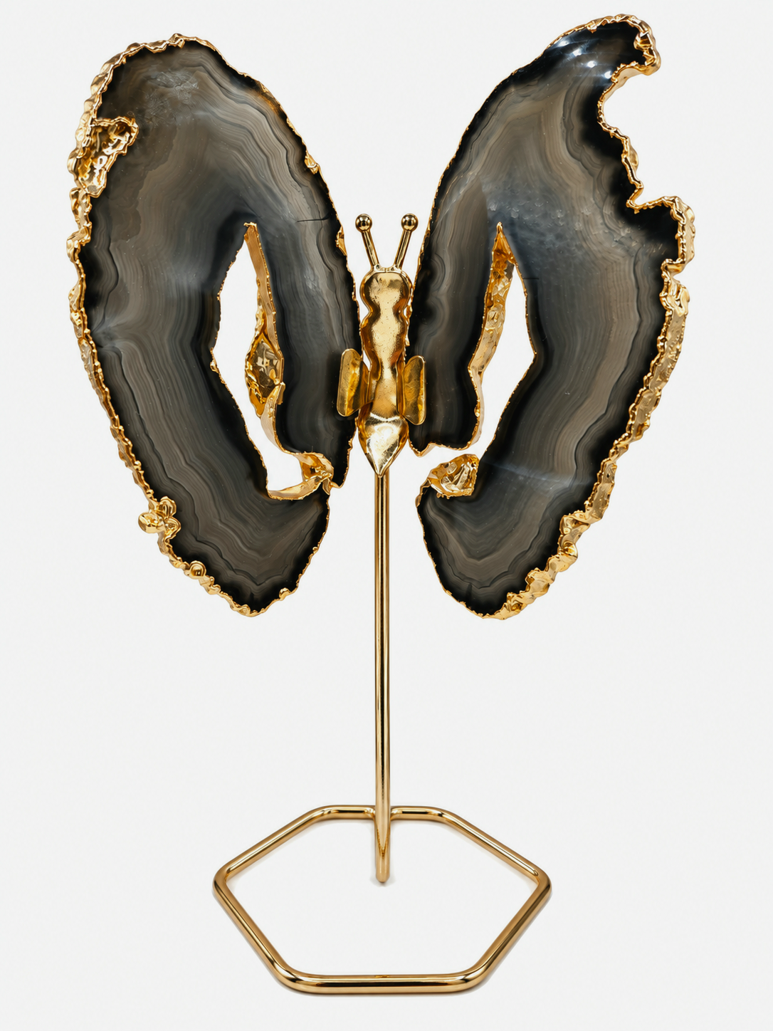 Papillon en Agate