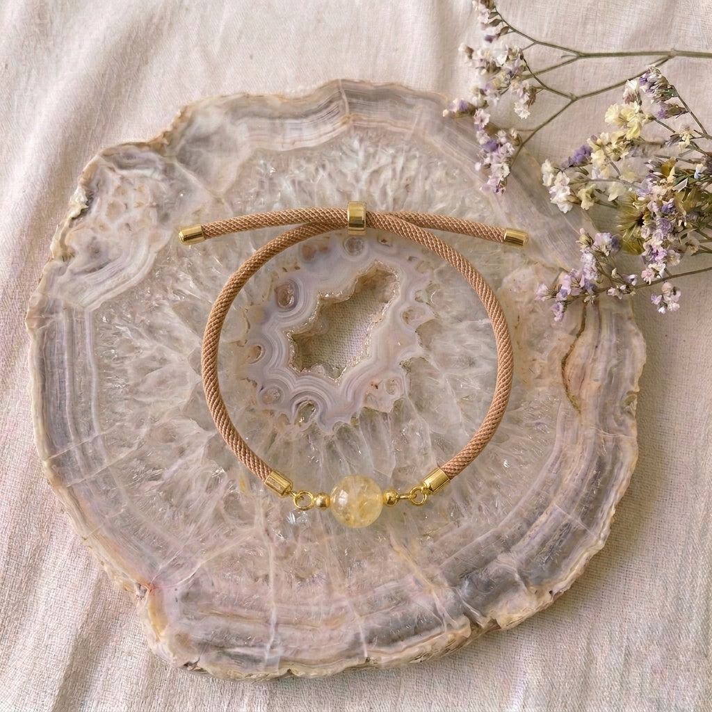 Bracelet "Essentiel" Citrine