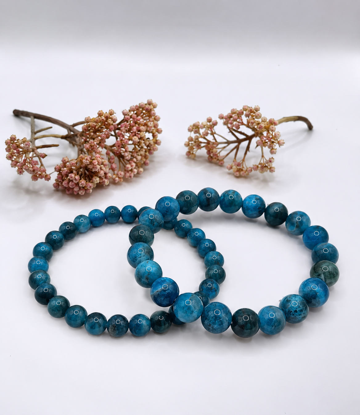 Bracelet "Origine" Apatite bleue