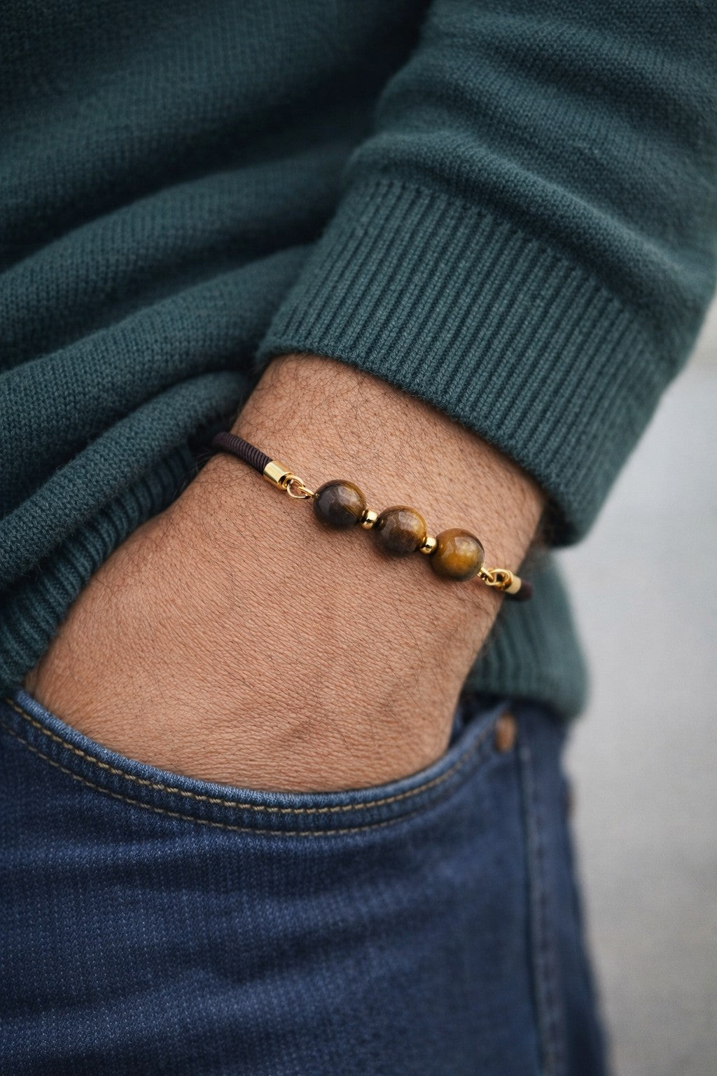 Bracelet "Energie" Oeil de tigre