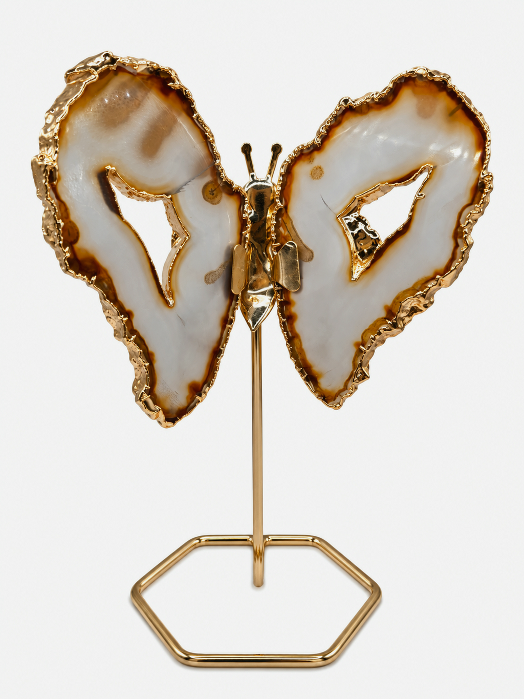 Papillon en Agate