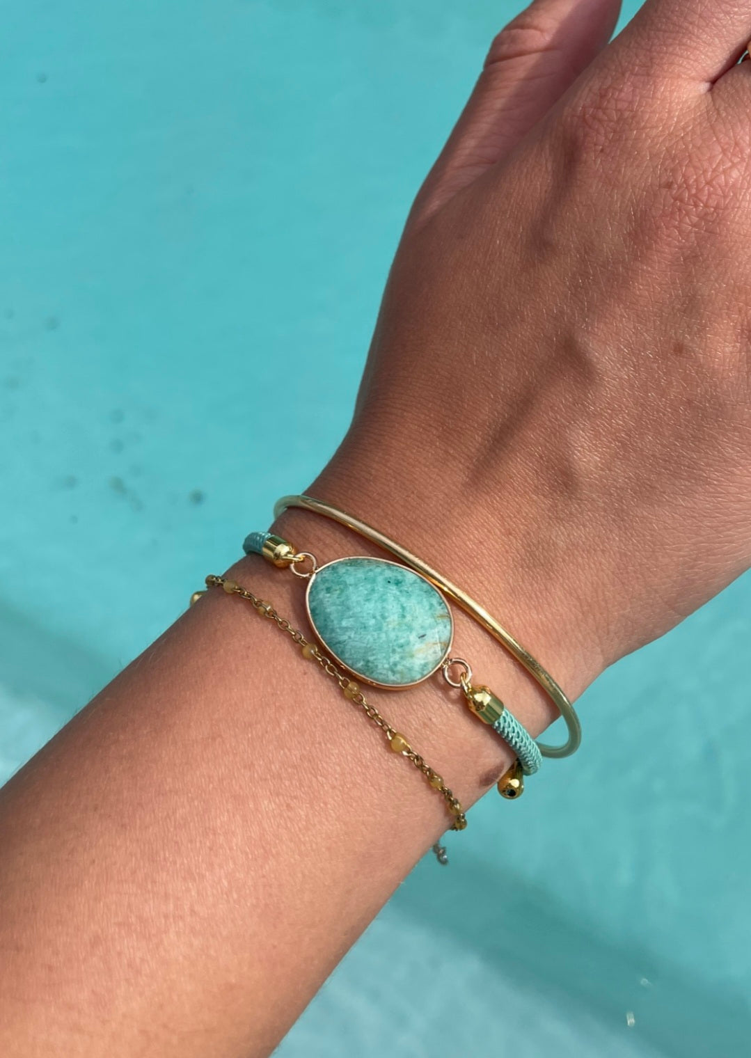 Bracelet "Aura" Amazonite