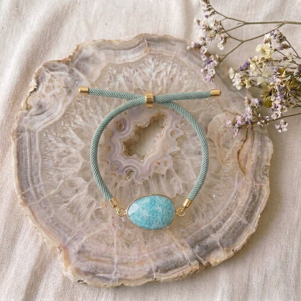 Bracelet "Aura" Amazonite