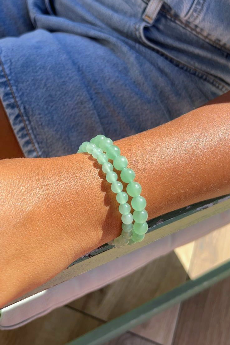 Bracelet "Origine" Aventurine verte