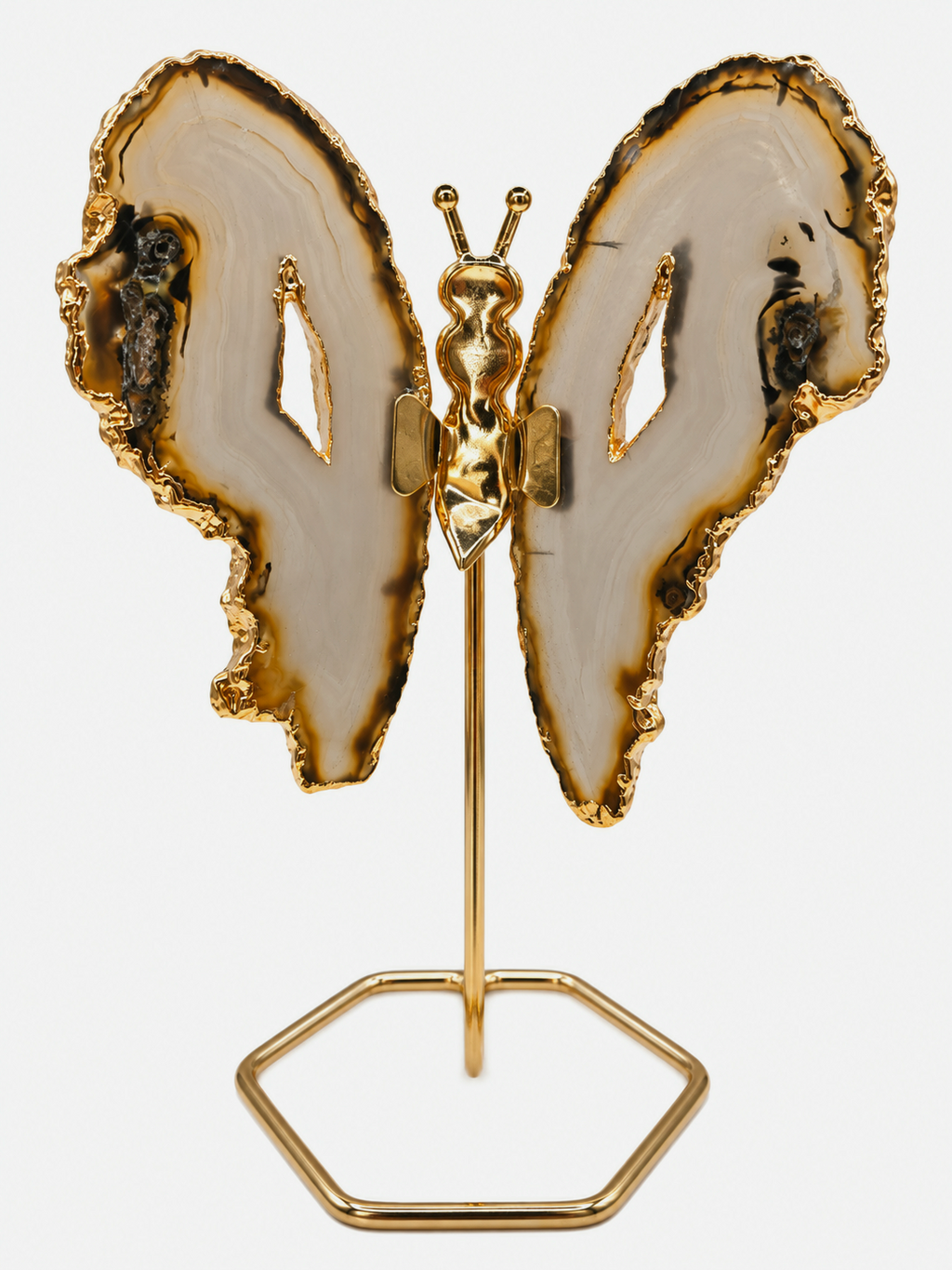 Papillon en Agate