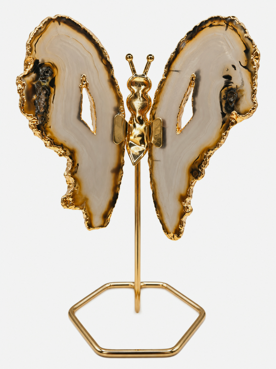 Papillon en Agate