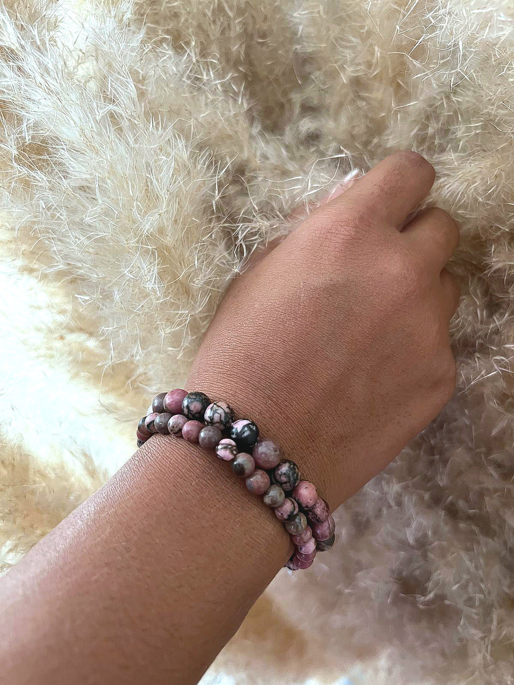 Bracelet "Origine" Rhodonite