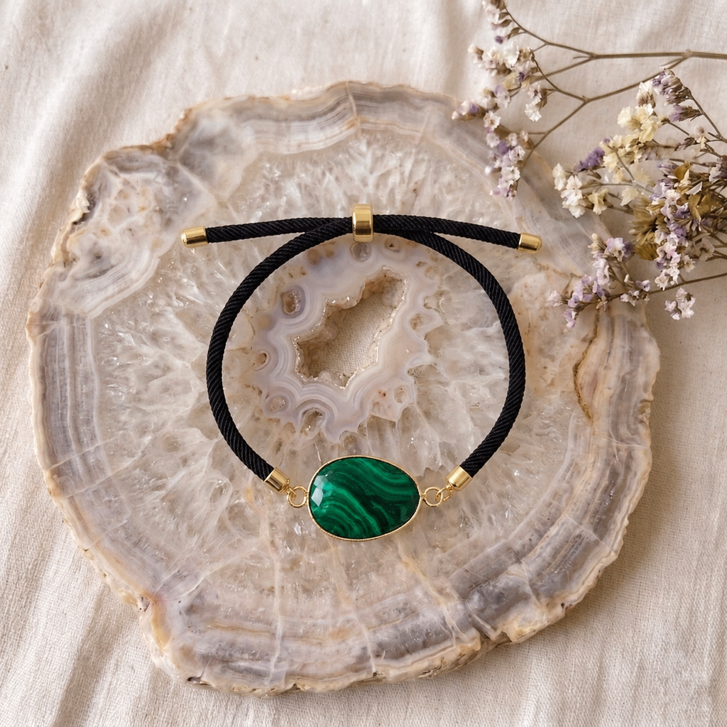 Bracelet "Aura" Malachite