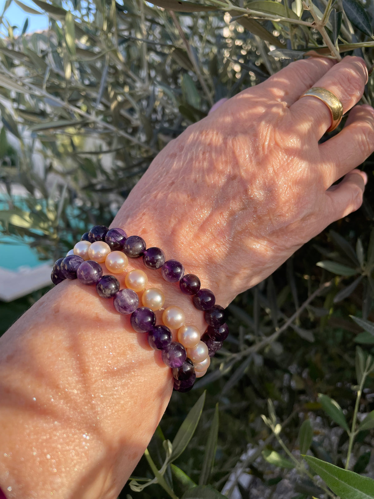 Bracelet "Origine" Améthyste