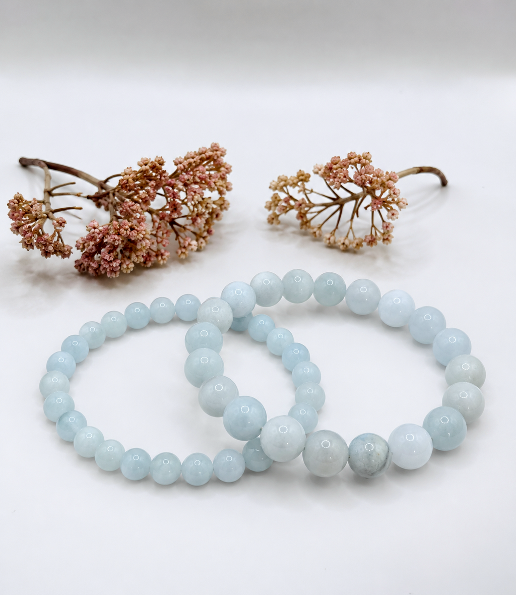 Bracelet "Origine" Aigue marine