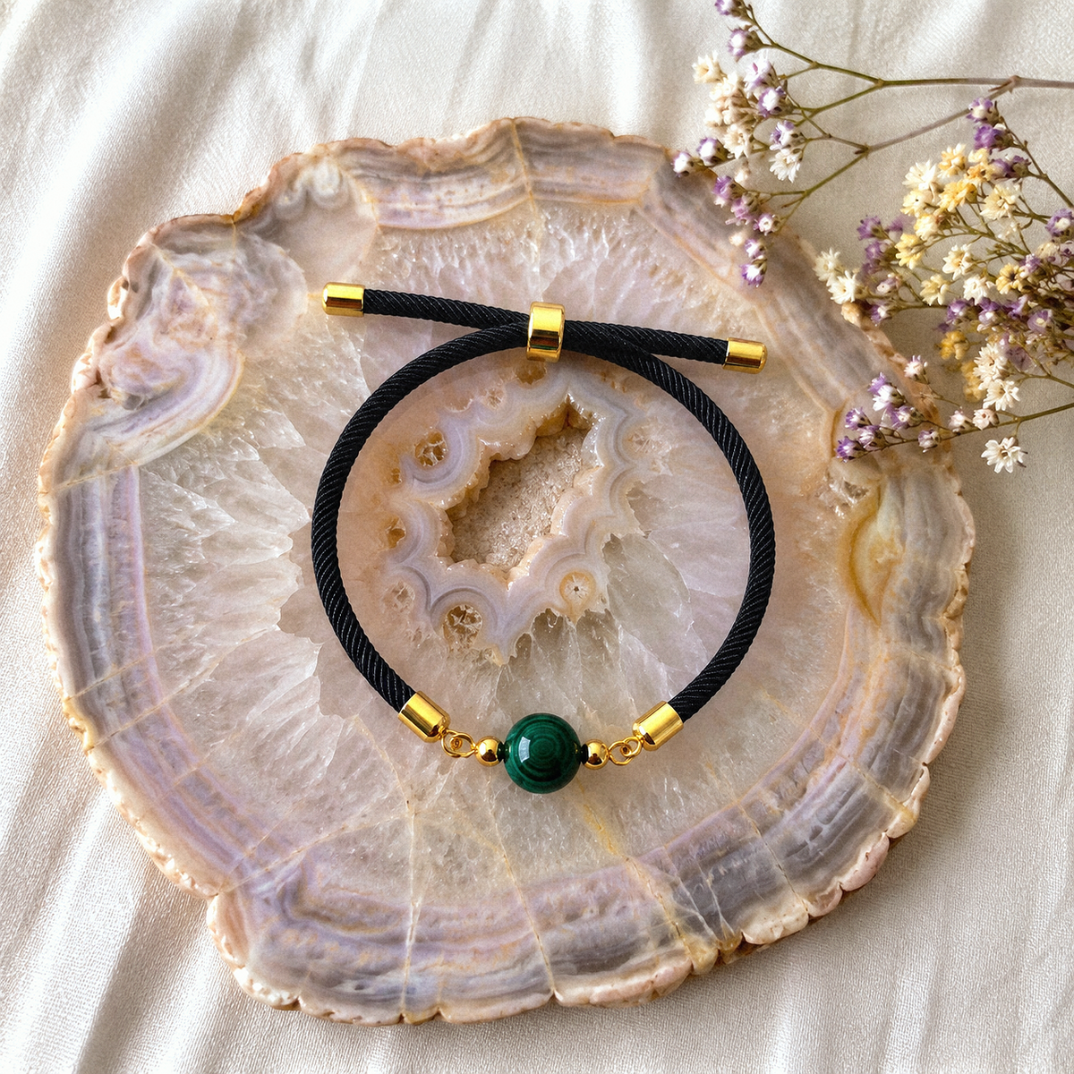 Bracelet "Essentiel" Malachite