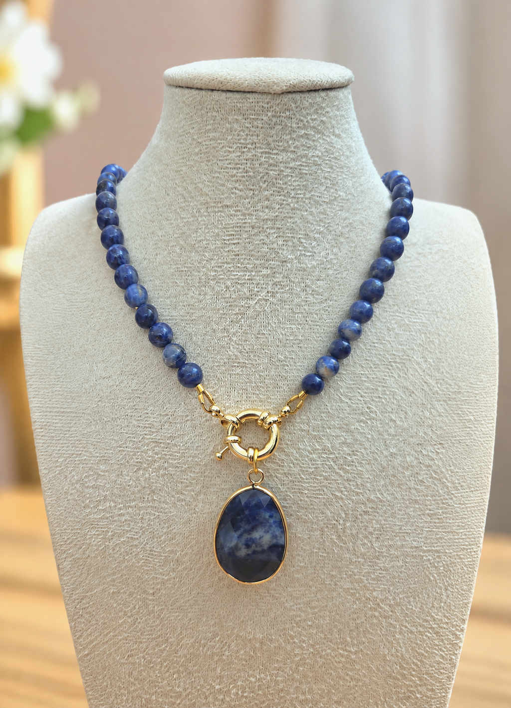 Collier "Aura" Sodalite